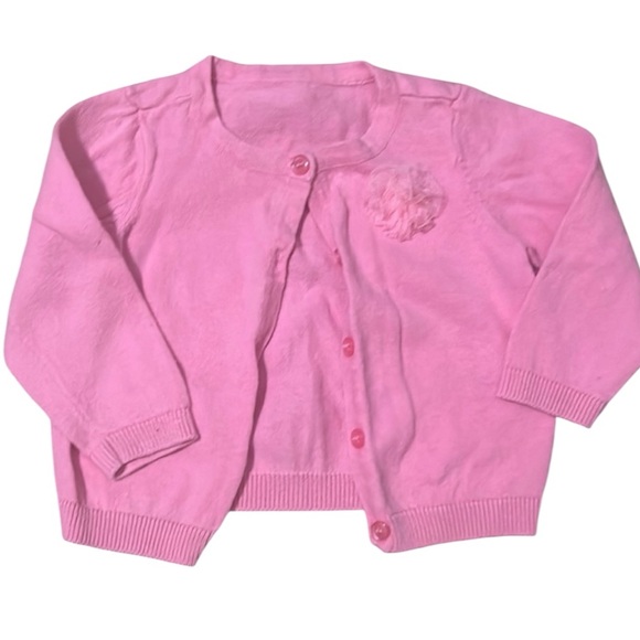 ⚫️Baby girl knitted sweater. Size 6-12 months - Picture 1 of 3